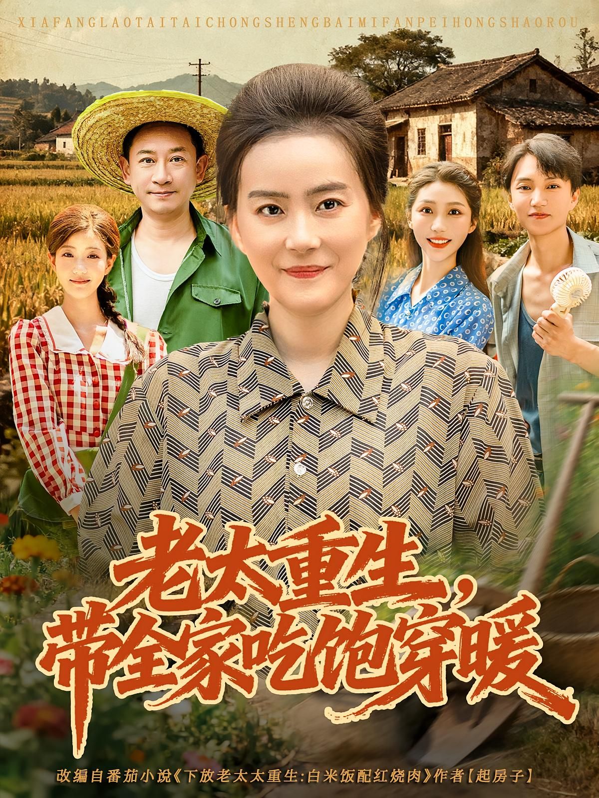 老太重生带全家吃饱穿暖短剧，1080P高清全集在线观看，暖家重生逆袭。  第1张